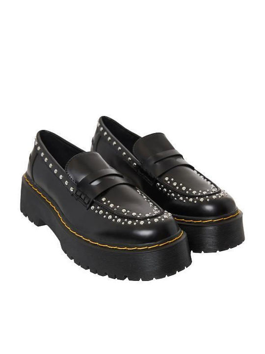 Damen Mokassins in Schwarz Farbe