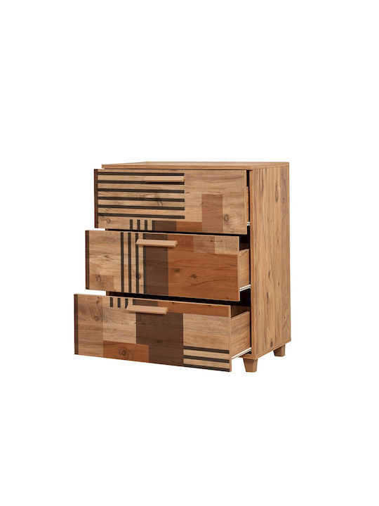 Συρταριέρα Leva Gravis 869vel3475 80x43x95cm Multi