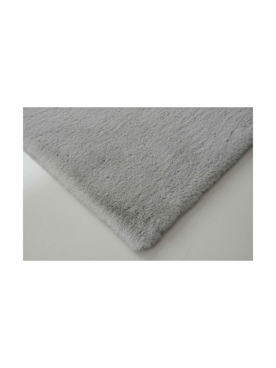 Newplan Puffy Fc6 Rutschfest Teppich Rechteckig Pelzige Light Grey