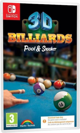 3D Billiards: Pool & Snooker Clasic Edition Joc pentru Switch