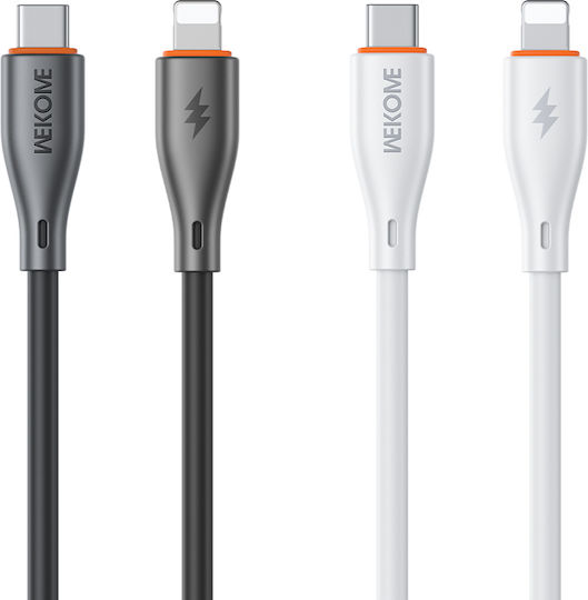 WK USB-C to Lightning Cable 27W Μαύρο 1m 250915