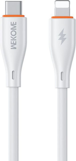 WK USB-C to Lightning Cable 27W Μαύρο 1m 250915
