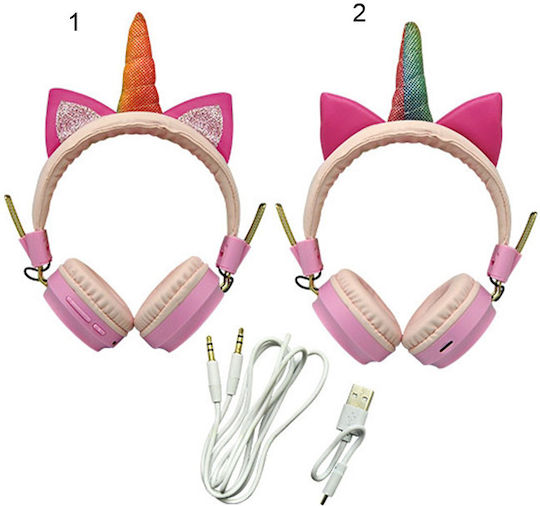 eKids 1081419 Ασύρματα Bluetooth Παιδικά On Ear Ακουστικά Sweet Dreams