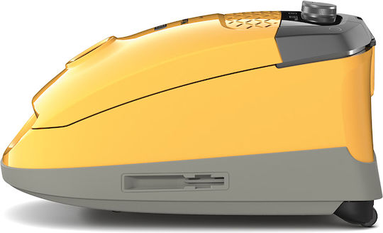 Miele Guard S1 Ηλεκτρική Σκούπα 890W με Σακούλα 3.5lt Κίτρινη