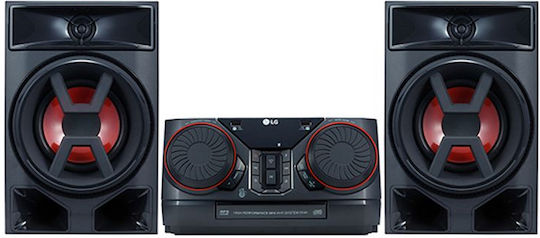 LG Ηχοσύστημα 2.0 XBOOM CK43N 300W με Digital Media Player και Bluetooth Μαύρο