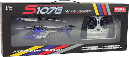 Lean Toys R C Remote Controlled Τηλεκατευθυνόμενο Ελικόπτερο Μπλε