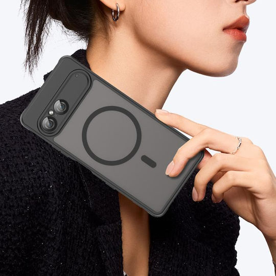 Techsuit Halofrost Ii Umschlag Rückseite Kunststoff Schwarz (Xperia 10 VII)
