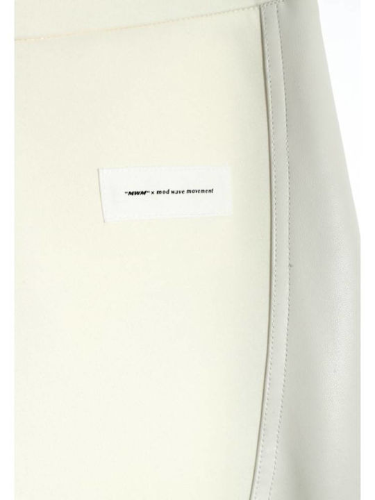 Women's Fabric Trousers Ivory