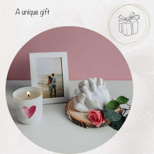 Creative Deco 3D Hand Casting Kit Plaster Hands Gift Couples Partners Wedding Anniversary Birthday Valentine's Gift Her Him