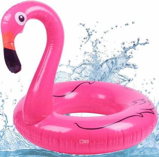 Kids Inflatable Float for Sea Flamingo Pink 120x120cm