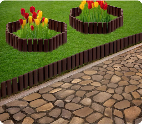 Plonos Bordură de Grădină în Culoarea Maro 28.5x23.5cm