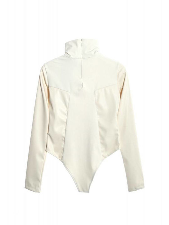 Mod Wave Movement Bodysuit Ivory