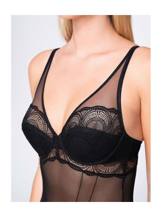Pearl Sexy Bodysuit C D Schwarz
