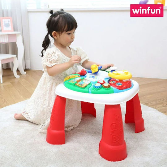 Winfun Activity Table with Light and Sounds for 12++ Months