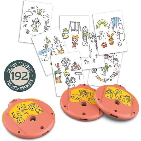 Smoby Proiector de artă pentru copii de 3+ ani+ ani