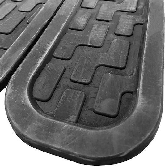 Auto Gs Set of Front and Rear Mats 3pcs Tray Type for Mercedes-Benz ML 1998-2005 Black