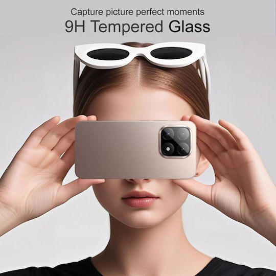 Techsuit Protecție Cameră Film adeziv Black pentru Xiaomi 15T