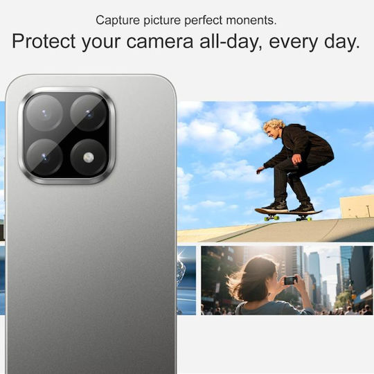 Techsuit Kameraschutz Membrane Black für das Xiaomi 15T Pro