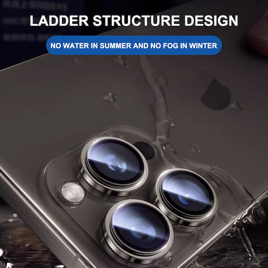 Lito Camera Protection Tempered Glass Blue for the Iphone 17 Pro, Iphone 17 Pro Max