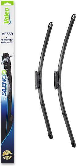 Valeo Silencio X.trm x2 Σετ Μπροστινοί Υαλοκαθαριστήρες Αυτοκινήτου 650mm/480mm