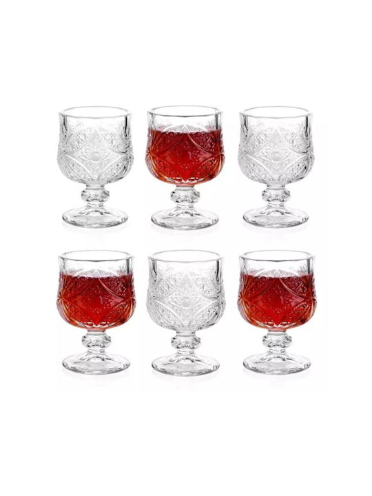 Set Gläser aus Glas 45ml 6Stück