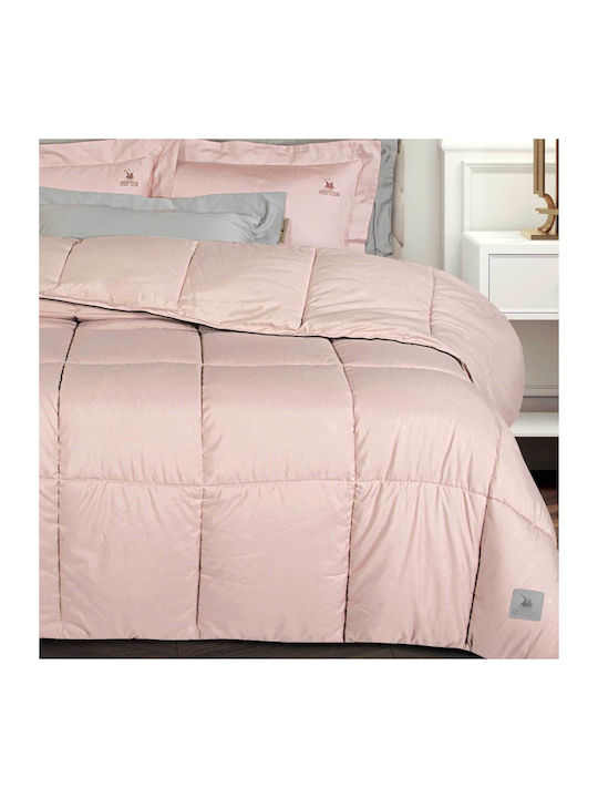 Greenwich Polo Club Duvet Single with Microfiber Filling 160x240cm 4444 Pink 550 GSMGsm 10.5 togs Togs