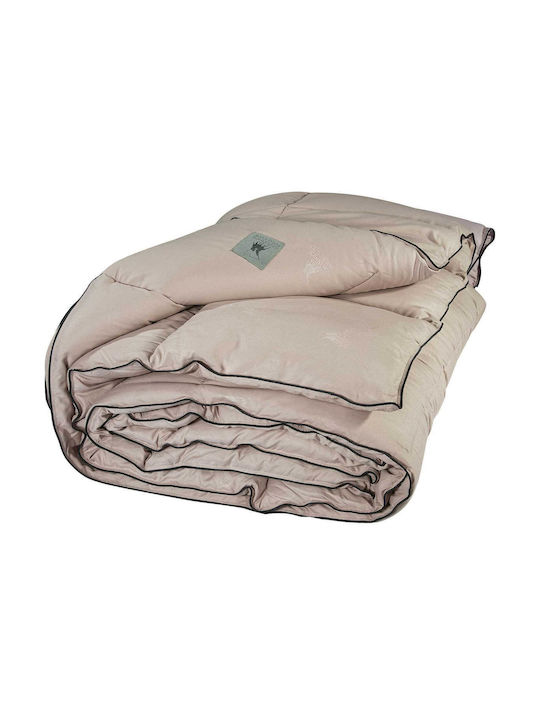 Greenwich Polo Club Duvet Single with Microfiber Filling 160x240cm 4445 Taupe 550 GSMGsm 10.5 togs Togs
