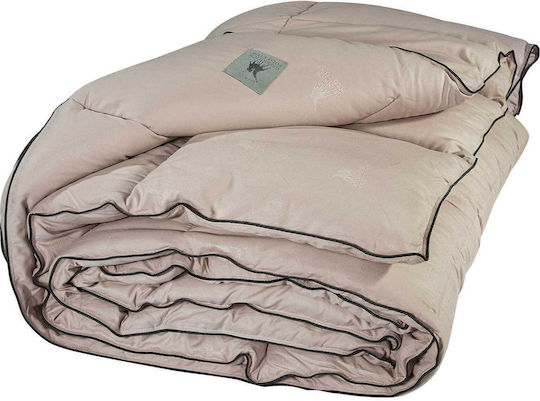 Greenwich Polo Club Πάπλωμα Μονό με Γέμιση Microfiber 160x240εκ. 4445 Taupe 550 GSM 10.5 togs