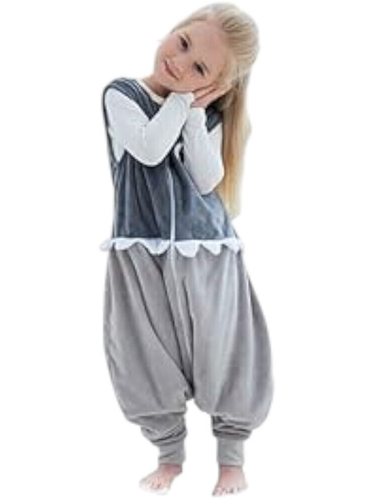 Queen Mother Winter Sleeping Bag with Feet Gray