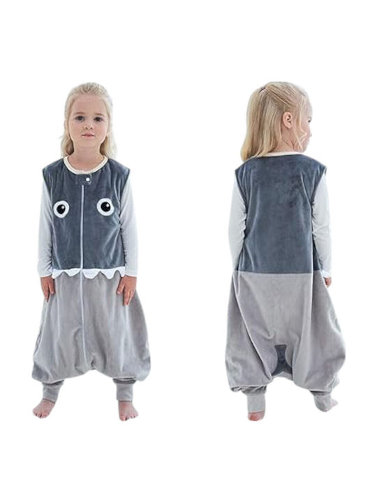 Queen Mother Winter Sleeping Bag with Feet Gray