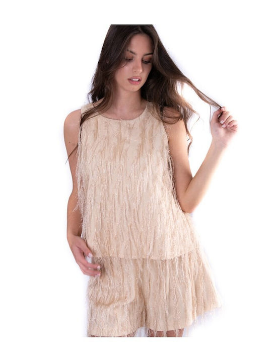 Damen Bluse Cream