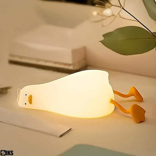 Led Παιδικό Φωτιστικό Γραφείου Αφής Λευκό