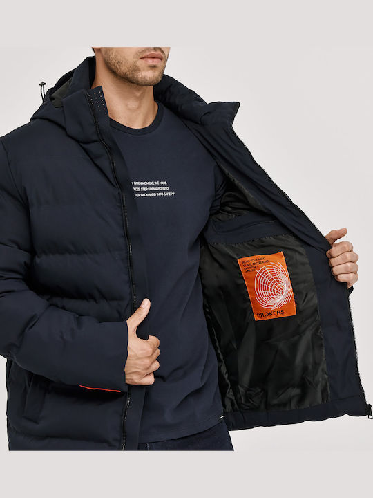 Μπουφάν Puffer Μπλε