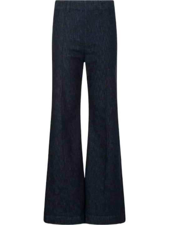 Women's Fabric Trousers Blue