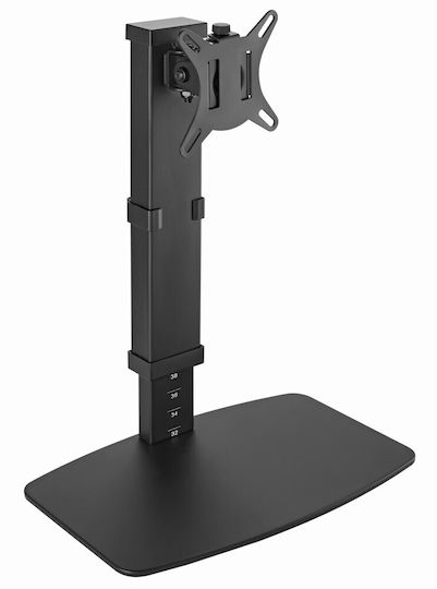 Gembird MS-D1ST-02 Επιτραπέζια Βάση Οθόνης έως 32" με Βραχίονα