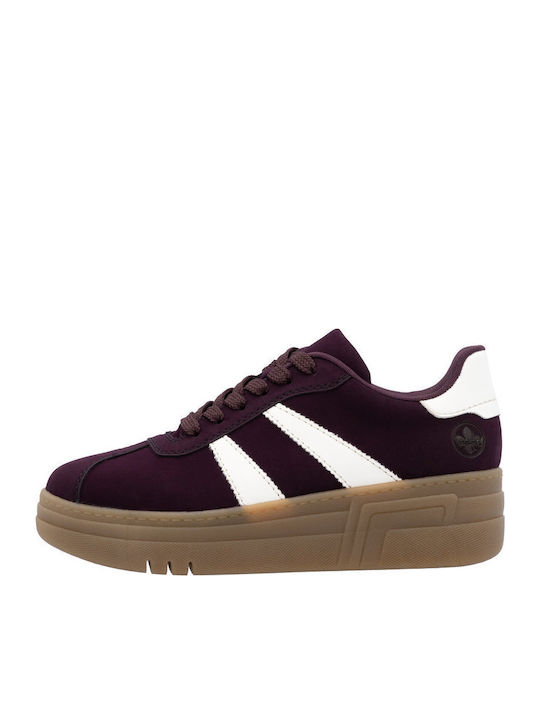 Anatomical Sneakers Burgundy