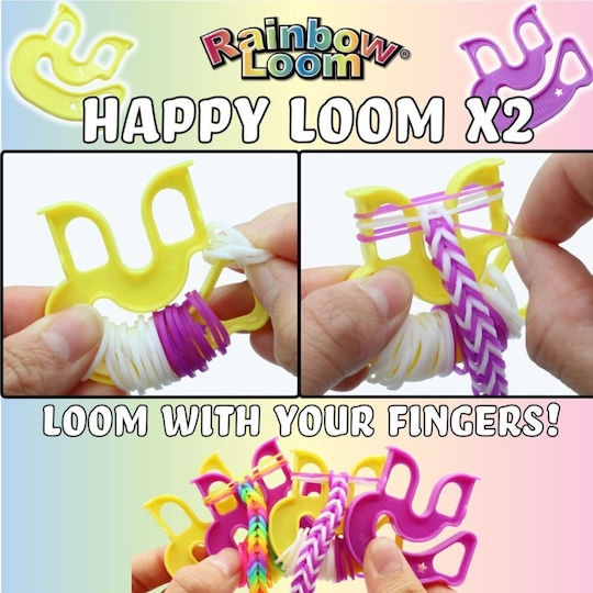 Rainbow Loom Hair ties Color for Children 7+ years Years 6114pcs