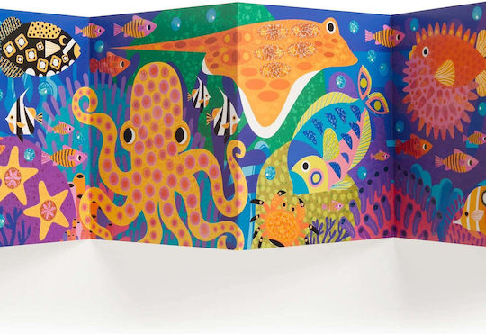 Set De Activități Poster Și Autocolante Ocean Life Sticker Sparkle
