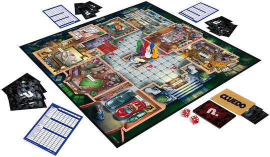 Board Game Cluedo: The Classic Mystery Game (Νέα Έκδοση) for 2-6 Players 8+ Years Old Hasbro
