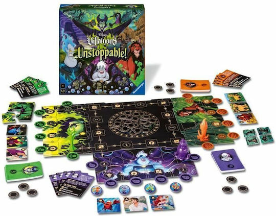 Επιτραπέζιο Παιχνίδι Unstoppable Villainous για 2-4 Παίκτες 7+ Ετών (EN) Ravensburger