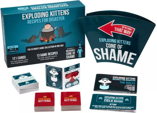 Επιτραπέζιο Παιχνίδι Exploding Kittens: Recipes For Disaster για 2-5 Παίκτες 7+ Ετών (EN) Kaissa