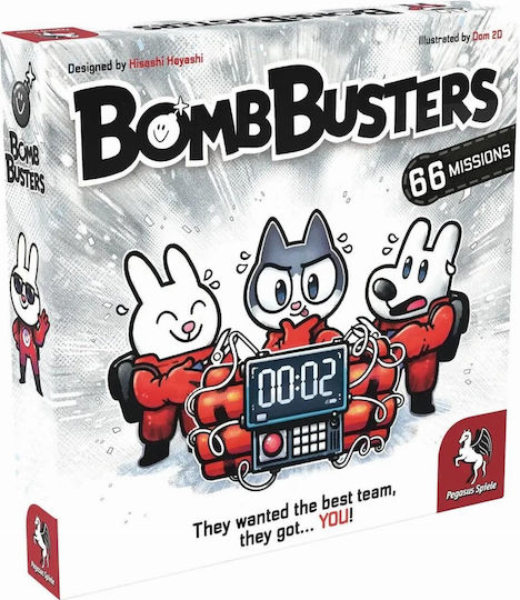 Επιτραπέζιο Παιχνίδι Bomb Busters για 2-5 Παίκτες 10+ Ετών (EN) Pegasus Spiele