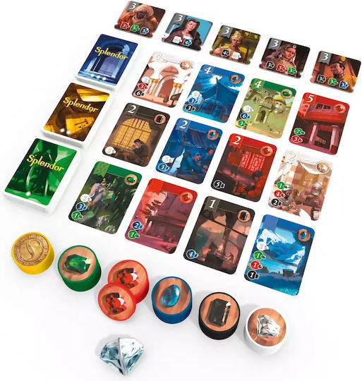Board Game Splendor (pl) for 2-4 Players 10+ Years Old (PL) Rebel Games