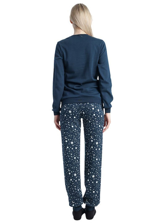 Dreams by Joyce Winter Women's Pyjama Set Blue