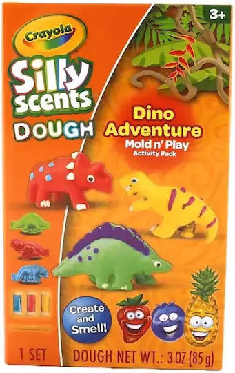 Crayola Plasticină - Joc Silly Scents Pentru 3+ Ani 3 Buc