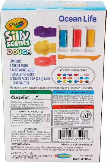 Crayola Plasticină - Joc Silly Scents Pentru 3+ Ani
