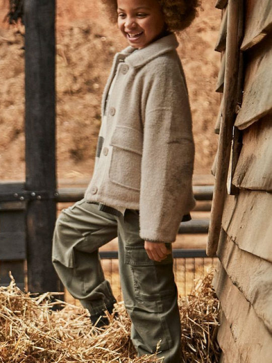 Pantaloni Cargo din Material Textil pentru Copii Variation