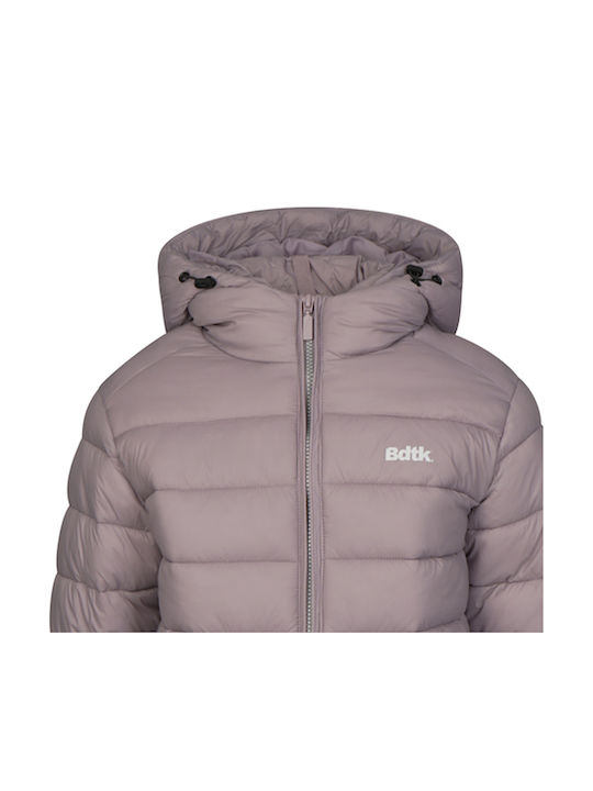 Kids' Sports Jacket with Hood Purple