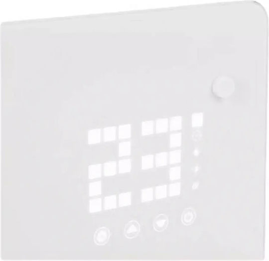 Kaminer Zelva Convector Heater Floor 2500W with Electronic Thermostat and WiFi White