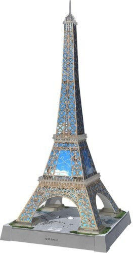 Kids Puzzle 3D Iconics Eiffel Tower Night Edition 216pcs Ravensburger